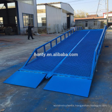 forklift steel mobile loading dock ramp/truck unloading ramps